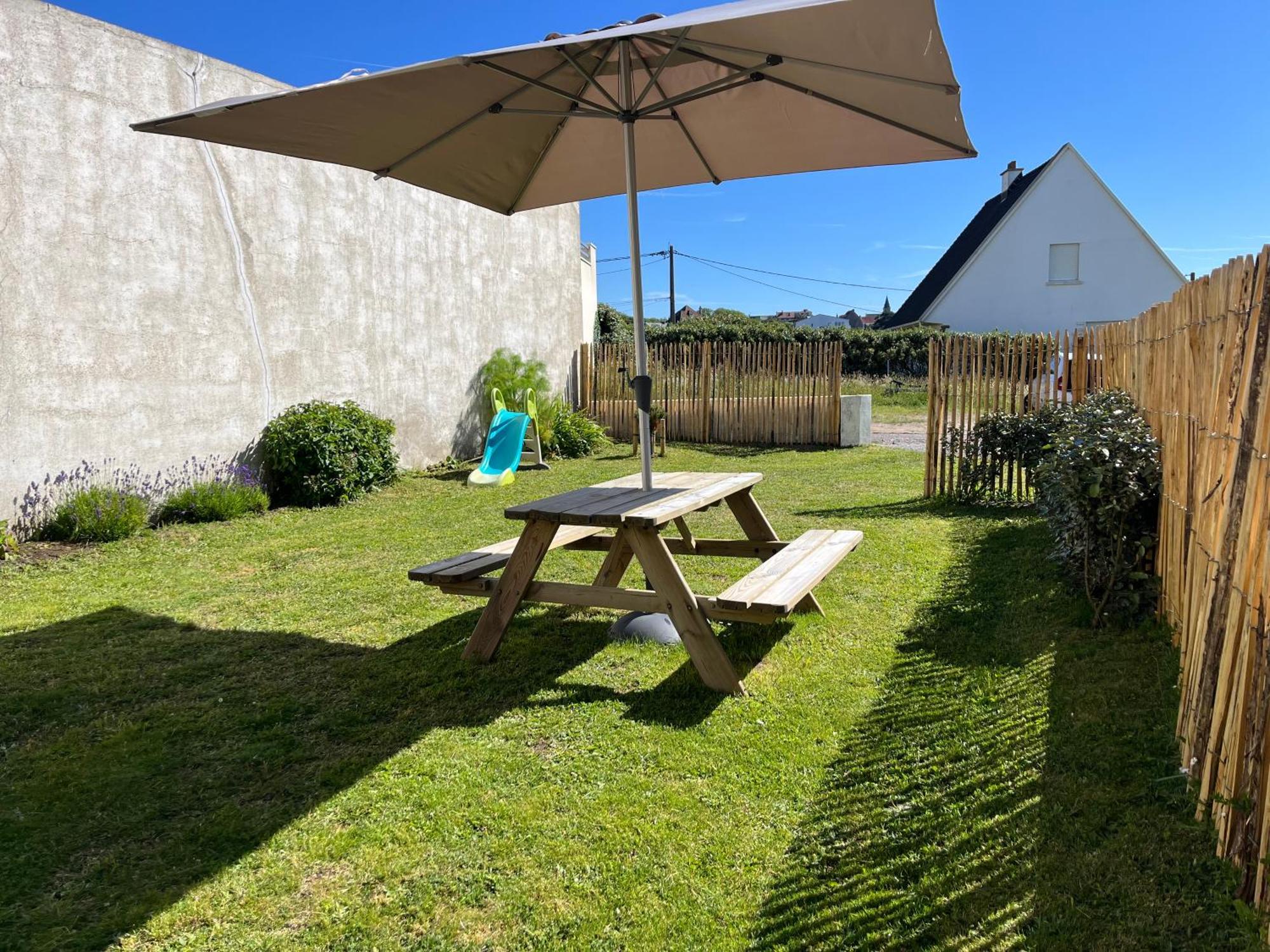 La Maison - Ambleteuse - Vue Sur Mer Et Jardin Exterior foto